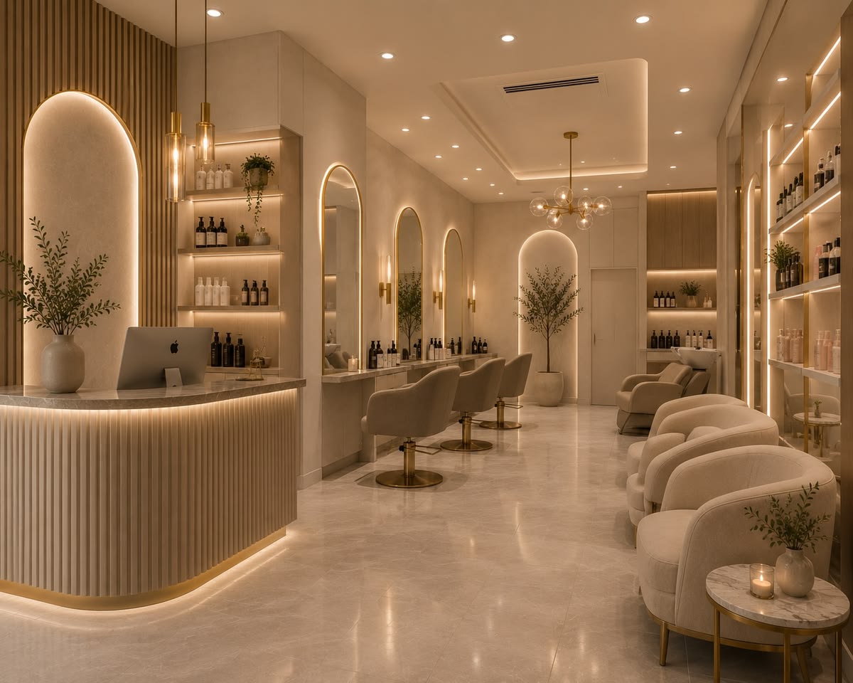 Contemporary Retail Showcase featuring Polished Vitrified High-Footfall Flooring #25